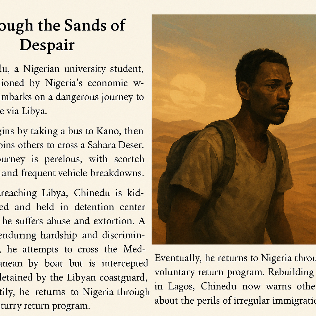 Through the Sands of Despair