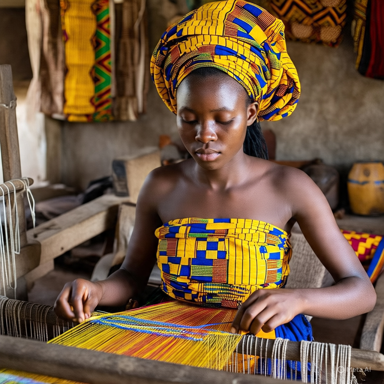 The Kente Weaver's Daughter